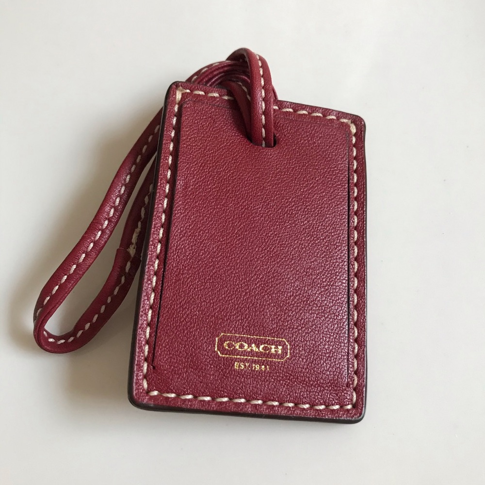 Coach Small Luggage Tag